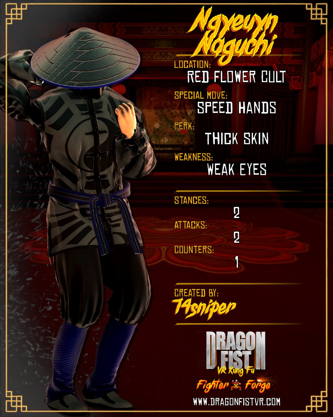 Ngyeuyn Naguchi - Created By: 74sniper